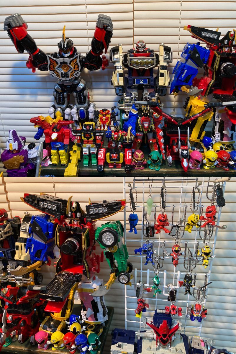  large amount Squadron hero metamorphosis toy item weapon robot pra tela figure go- kai ja-kak Ranger large Ranger aba Ranger 