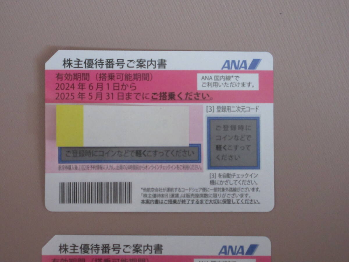 ANA グループ優待券　２枚　2024・6～2024・11_画像3