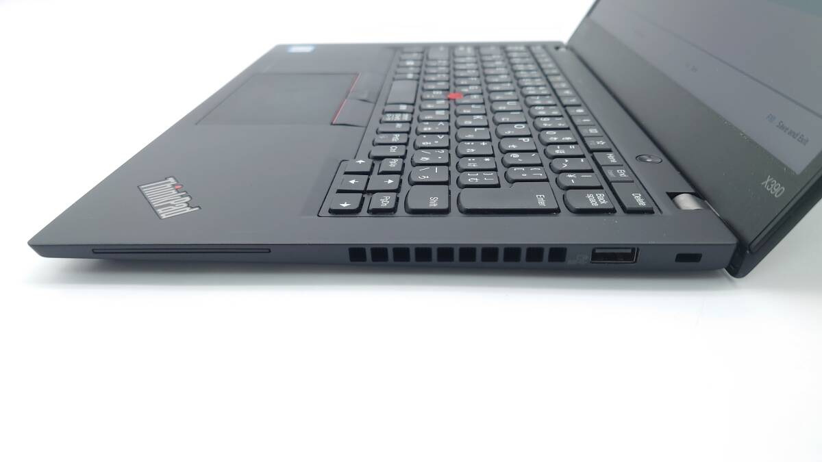 Lenovo ThinkPad X390 20Q1S4C500 13.3型 Core i3-8145U 2.1GHz メモリ8GB ストレージSSD256GB BIOS確認 動作品_画像4