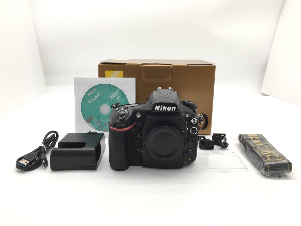 〇Nikon ニコン D810 デジタル一眼レフカメラ ボディ 動作品の画像1