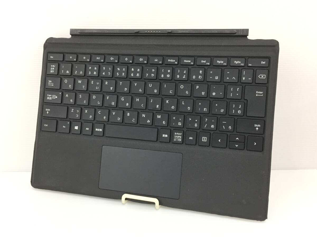 〇Microsoft Surface Pro 純正キーボード タイプカバー Model:1725 ブラック 動作品の画像1