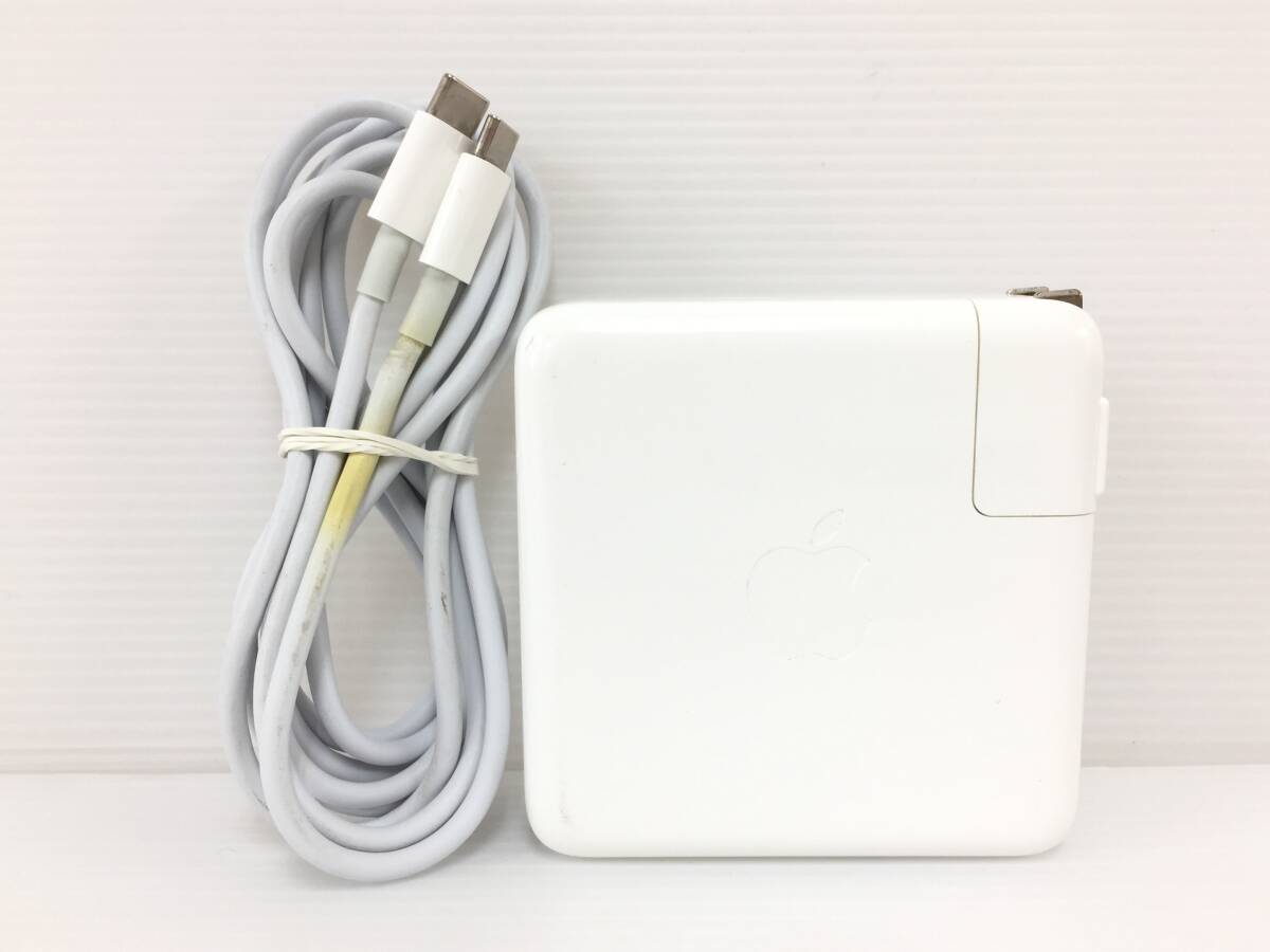 〇Apple 純正 87W USB-C Power Adapter A1719 ACアダプター 動作品の画像1
