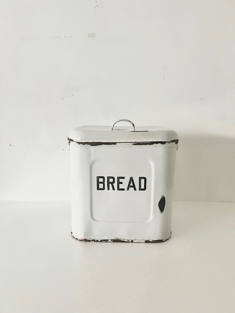 【ヴィンテージ】ブレッド缶　ケース　BREAD　蓋付き_画像1