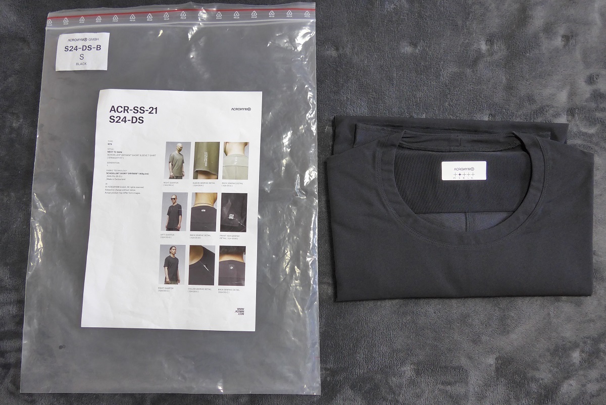 Yahoo!オークション - ACRONYM S24-DS-B size S アクロニウム T Yahoo!オークション - ACRONYM S24-DS-B size S アクロニウム T