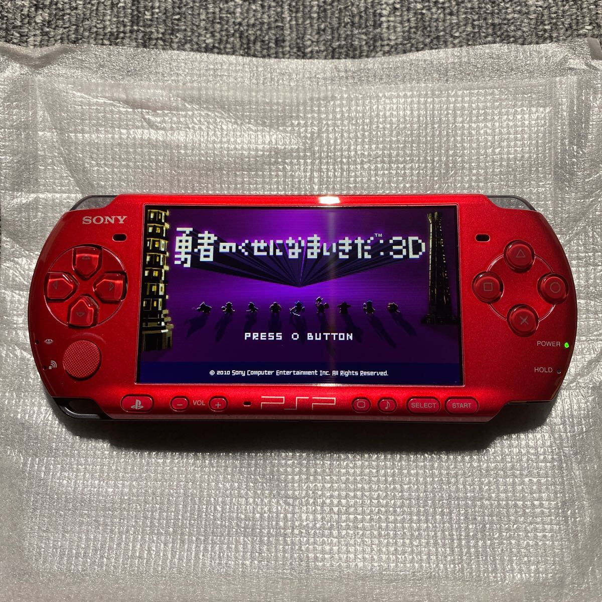 PSP PSP-3000 ラディアントレッド _画像9