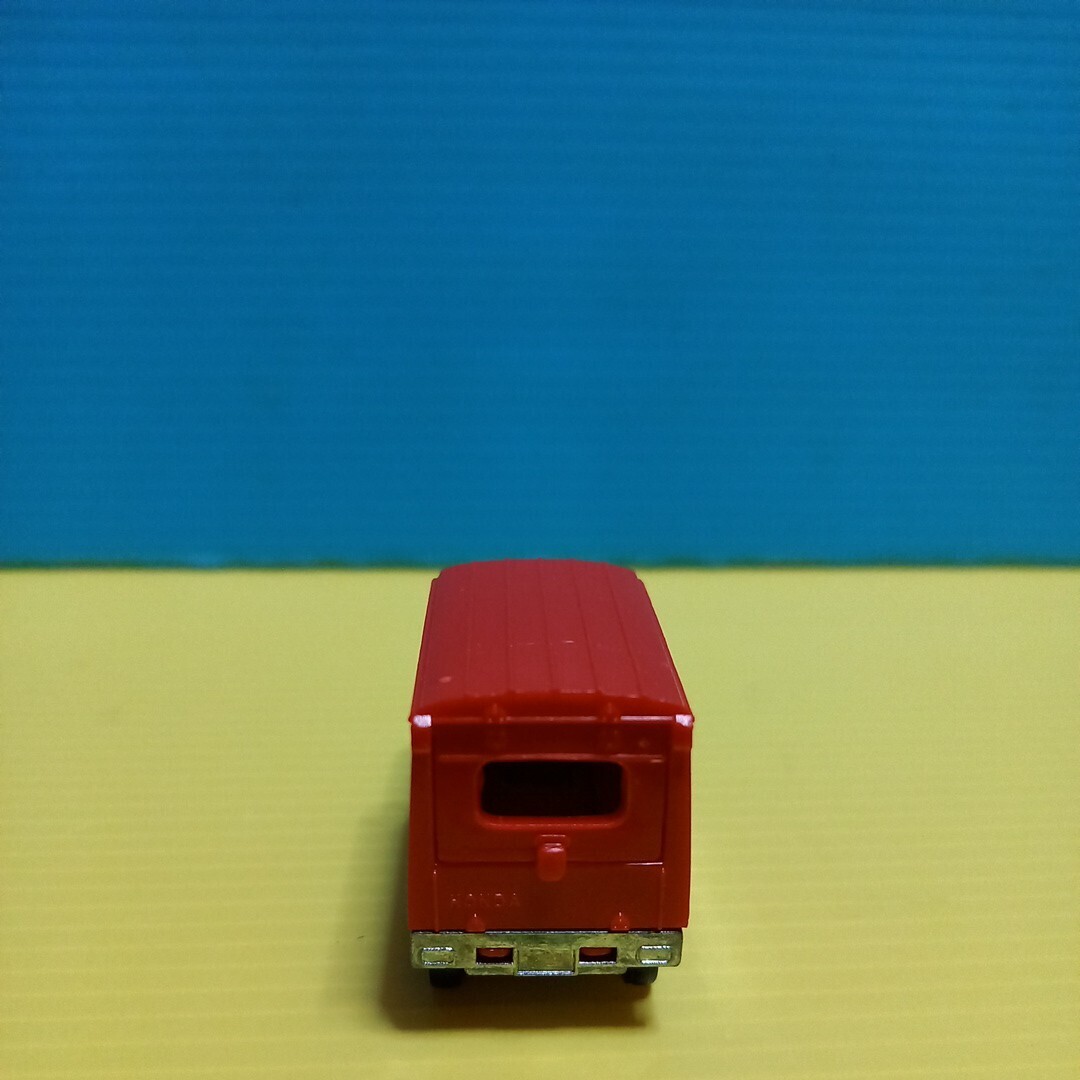 日本製 絶版 トミカ20-1 ホンダTN360 郵便車 1/54 撮影開封 未使用 誕生記念コレクション (箱は付きません)　_画像5