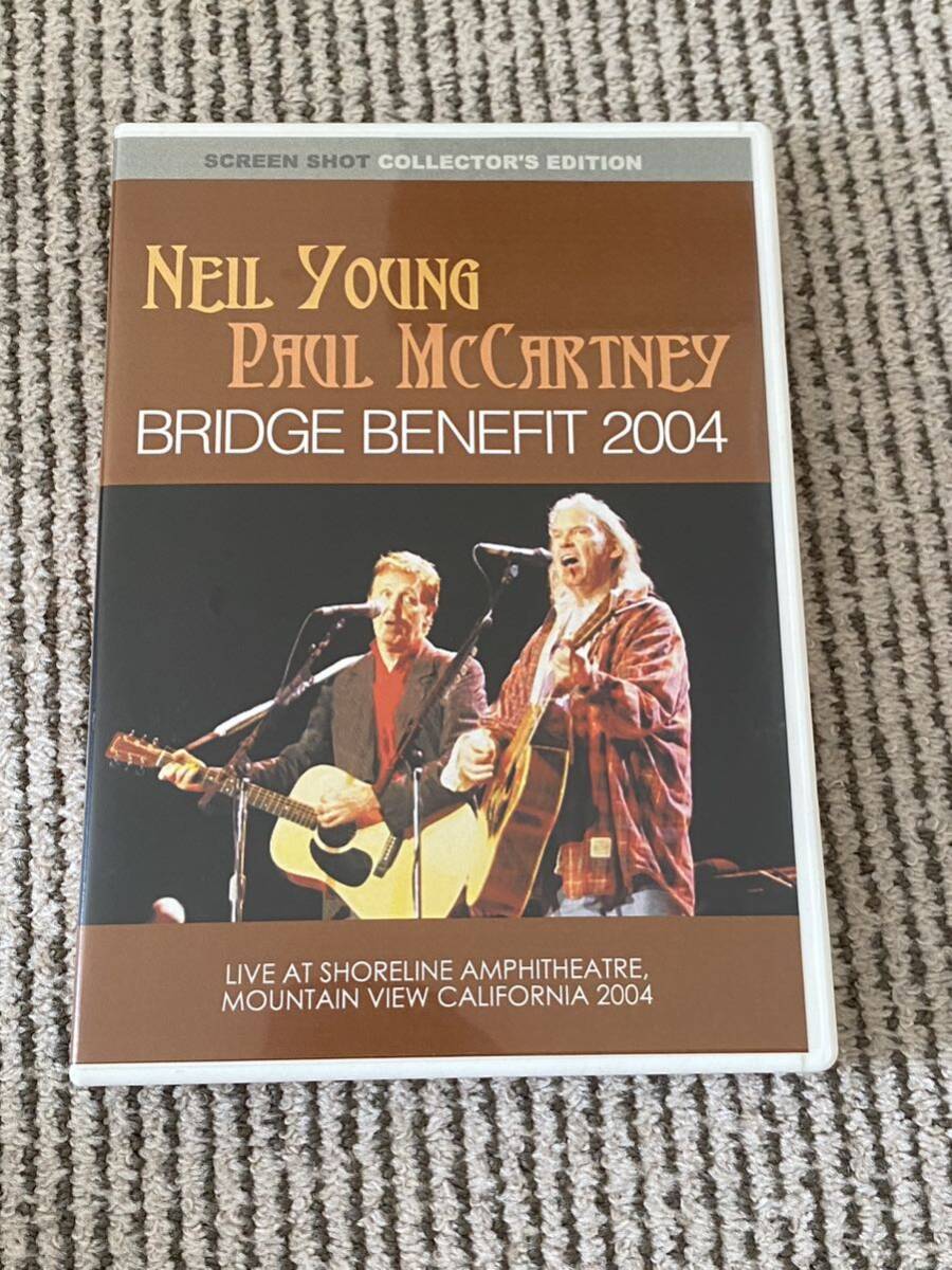 Neil Young and Paul McCartney　「BRIDGE BENEFIT 2004」　1DVDR_画像1