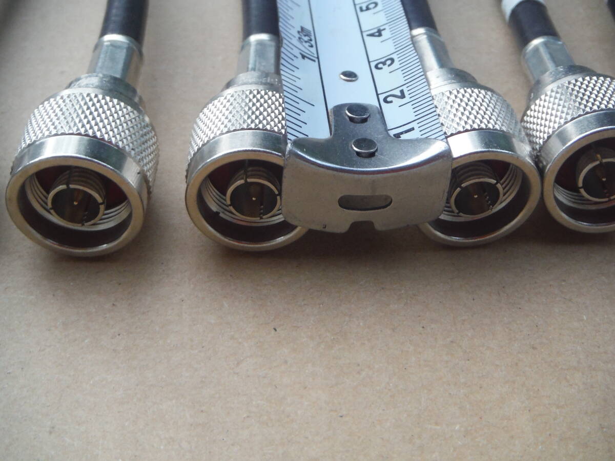 50Ω N-P relay cable 15cm4ps.@20cm 2 ps 6 pcs set 