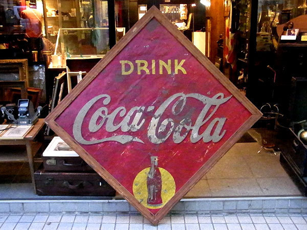 【国内発送】 Coca-Cola　コカ・コーラ　看板 コカ・コーラ