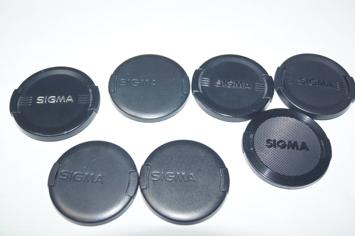 SIGMA シグマ 52mm x2 ,55mm x4, 58mm x1 レンズキャップ ７個セット / EP148