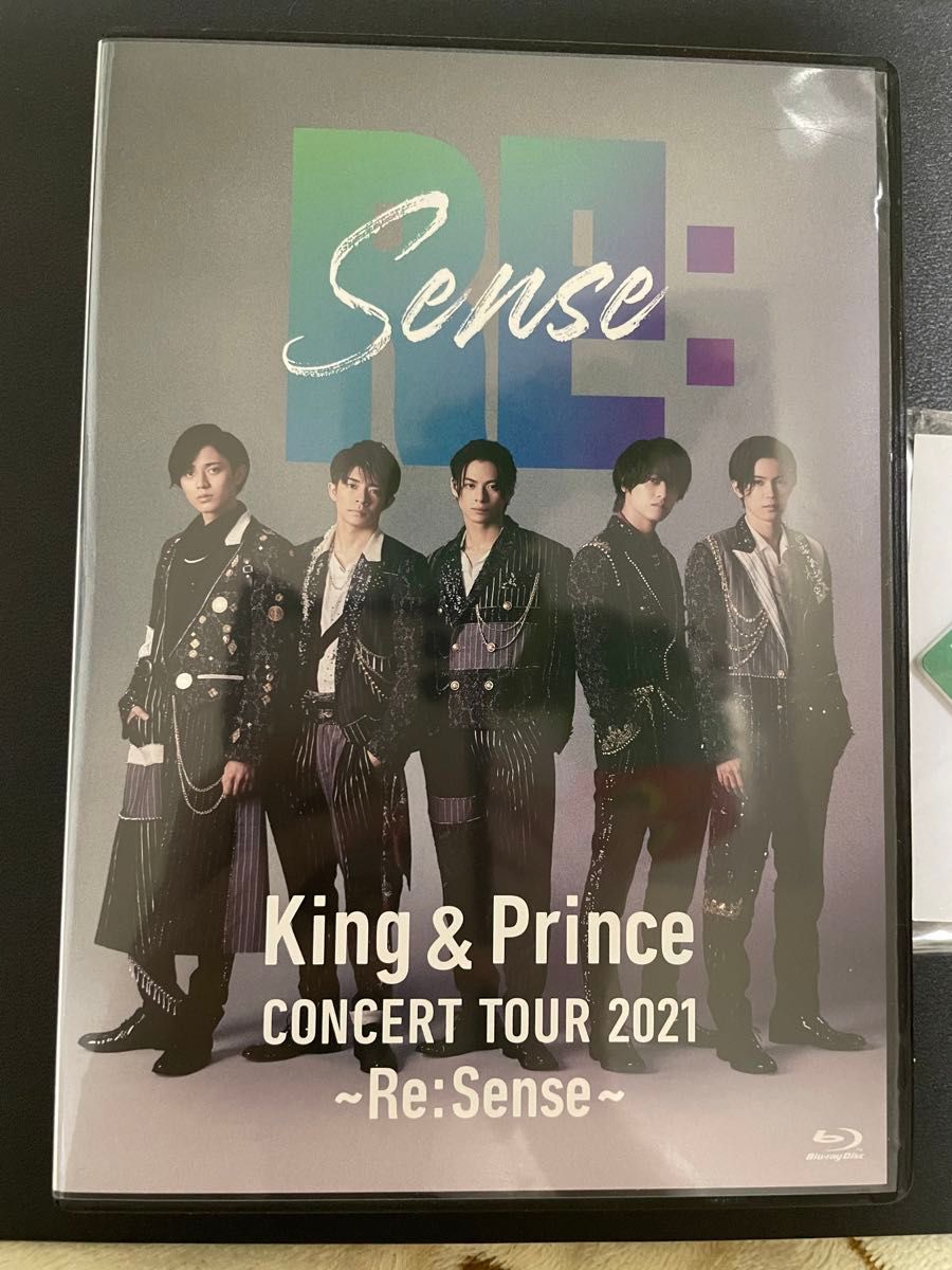 【美品】King & Prince Re:Sense  Blu-ray 2枚組　ステッカー　スマホリング