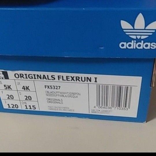 adidas アディダス オリジナルス ベビースニーカー 12cm ORIGINALS FLEXRUN I