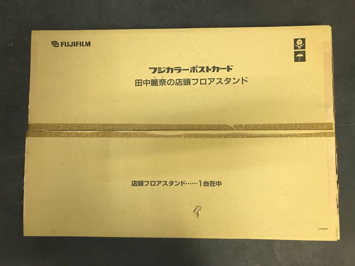  Tanaka Rena витрина пол подставка Fuji цвет новогодняя открытка 2001 год не использовался 