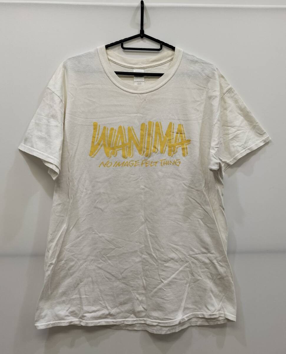 WANIMA　ワニマ　ライブTシャツ(ONE CHANCE)　白　L　メンズ　01_画像1