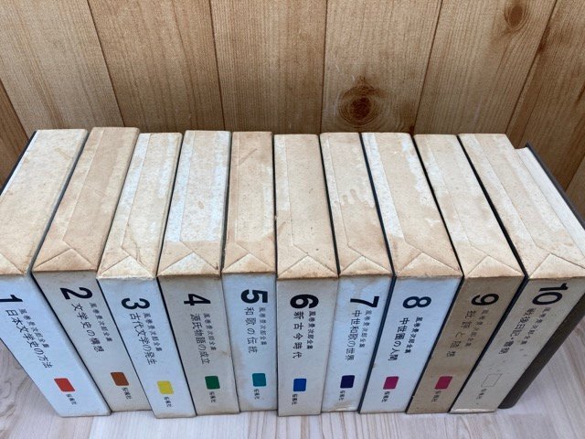 見事な創造力 風巻景次郎全集 全10巻+別冊 風巻景次郎研究/源氏物語の成立 国文学研究