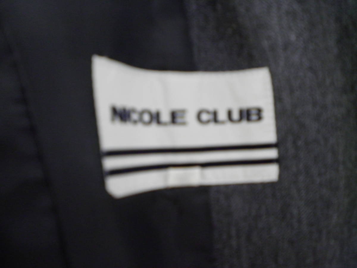 NICOLE　CLUB・ニコル・ジャケット・ＬＬ・USED_画像3