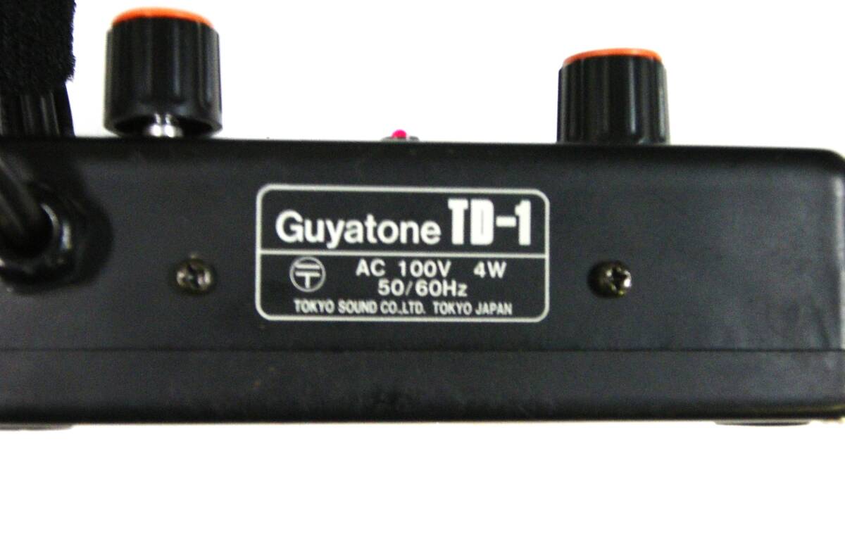 純音楽士【遠藤賢司】秘宝館所蔵楽器 大放出中！  Guyatone / TD-1 Tube Distortionの画像4