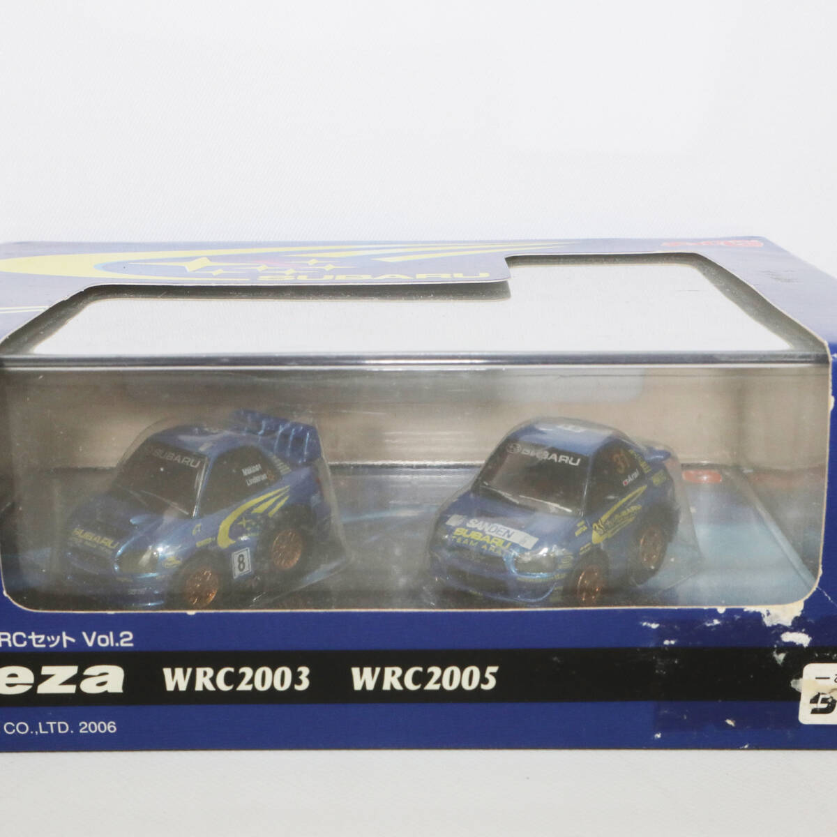 未開封品　チョロQ スバル インプレッサ WRCセット Vol.2 WRC2003/#8 WRC2005 #3　　M9051_画像3