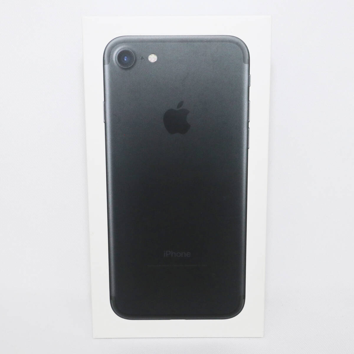 Apple iPhone 7 128GB ブラック MNCK2J/A 箱付き　SIMフリー　判定◯　　M4566_画像1