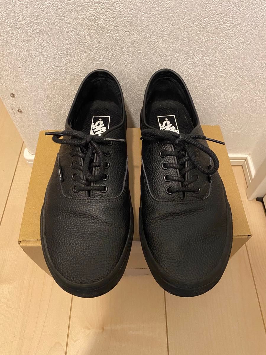 VANS レザースニーカー オーセンティック シボ革28㎝|Yahoo VANS レザースニーカー オーセンティック シボ革28㎝|Yahoo