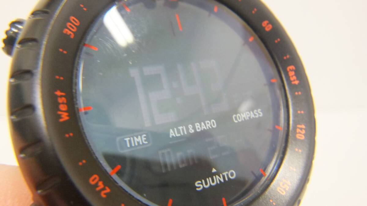 1326 Suunto Core Alpha Stealth OW191 スント コアアルファステルス アウトドアウォッチ デジタル クォーツ 腕時計の画像8