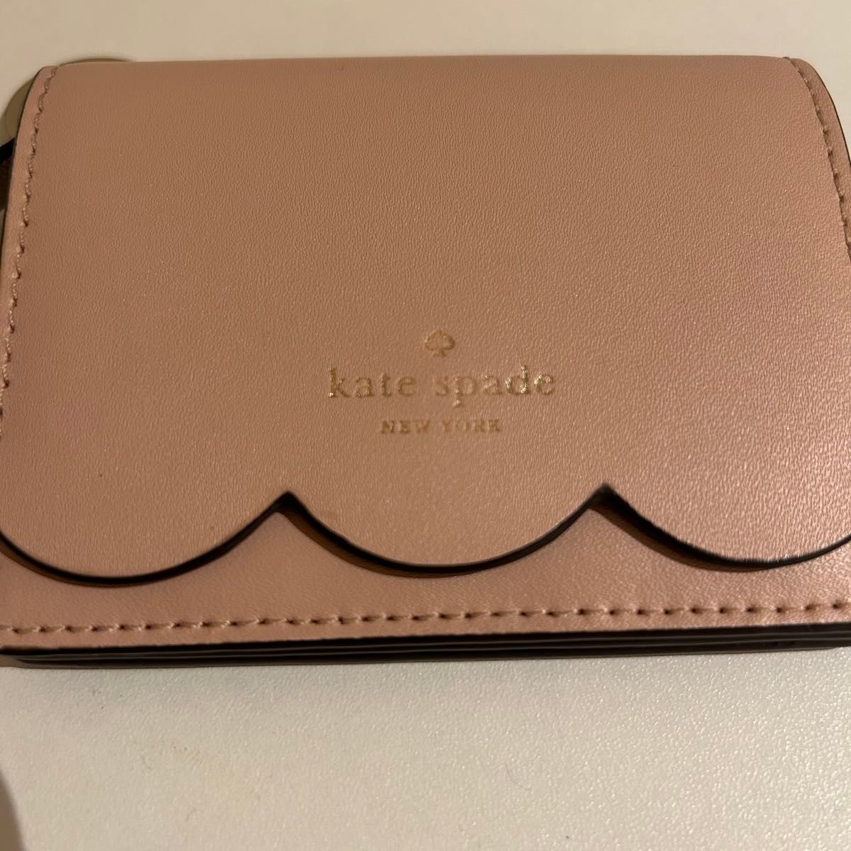 kate spade newyork  カードケース 名刺入れ コインケース ピンク