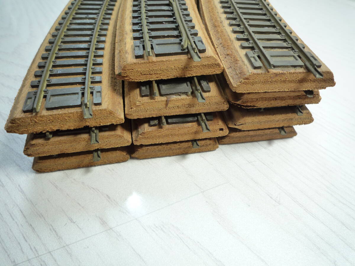GHF672 railroad model HO gauge wooden rail roadbed set sale 