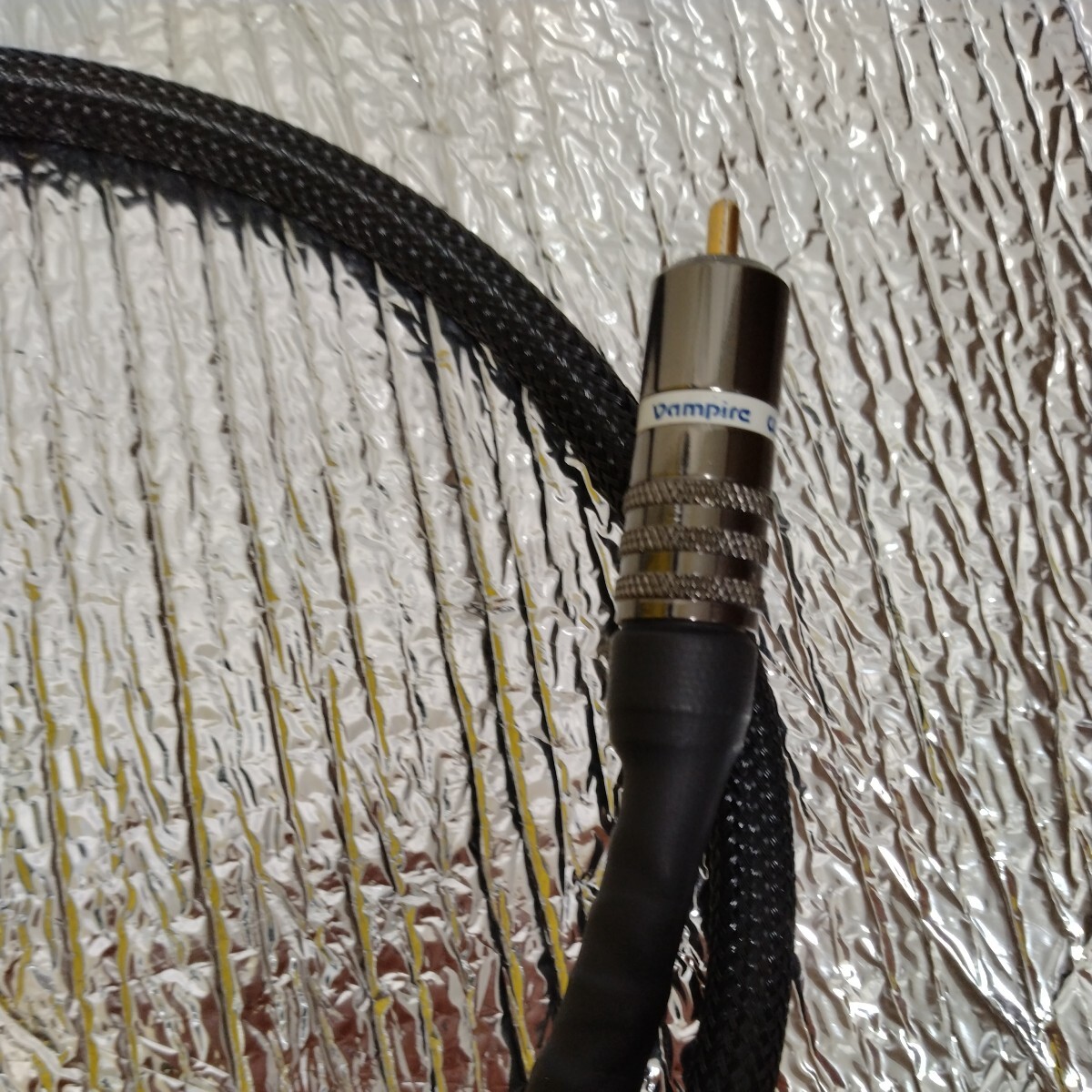 ☆ 1円スタート ☆ NVS SOUND CABLE FDRCA RCAケーブル 約90cm 音響 オーディオ_画像6