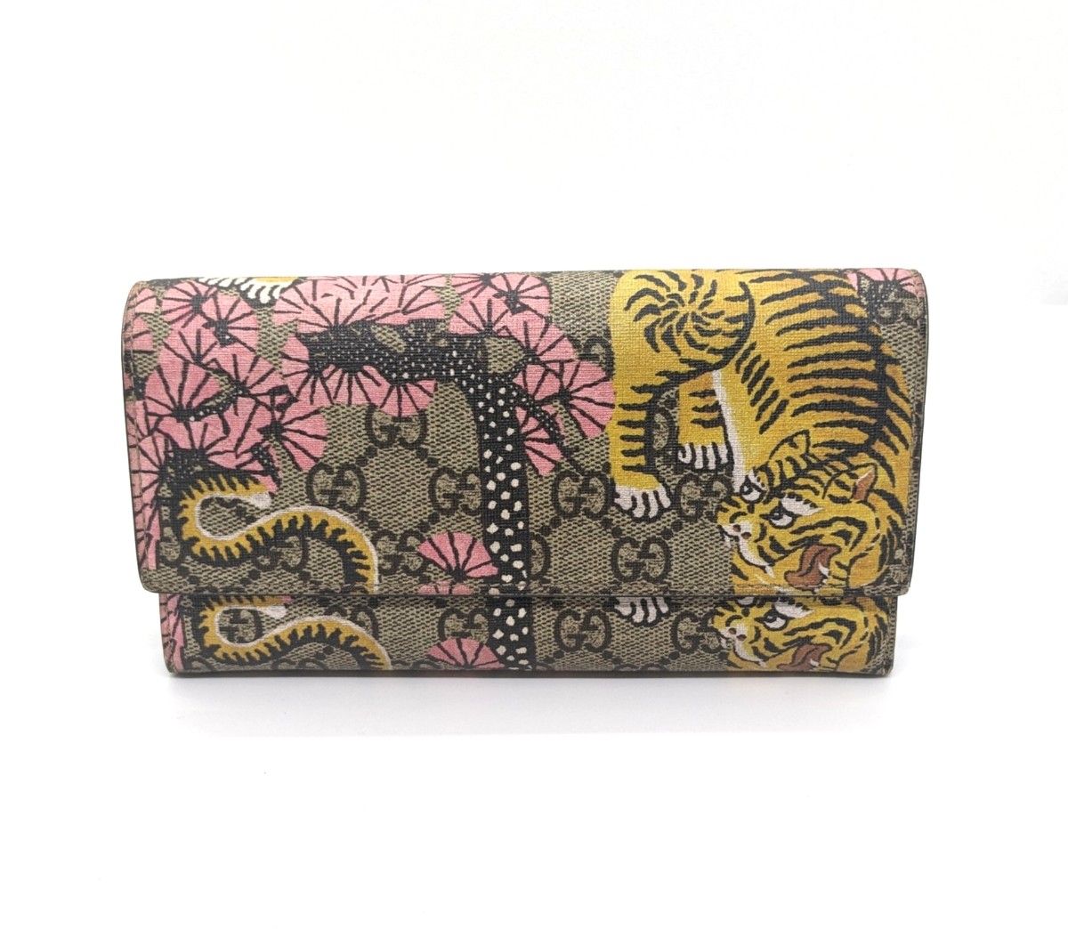 未使用品最終値下げ GUCCI 長財布 虎 桜 日本限定品 超希少 未使用品最終値下げ GUCCI 長財布 虎 桜 日本限定品 超希少