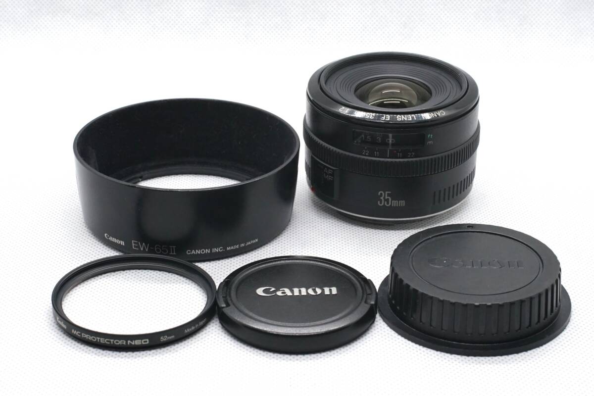 【良品/作例】Canon EF 35mm f/2 広角 AF Lens Canon EF マウント キャノン 単焦点 一眼レフ オールド カメラレンズ_画像6