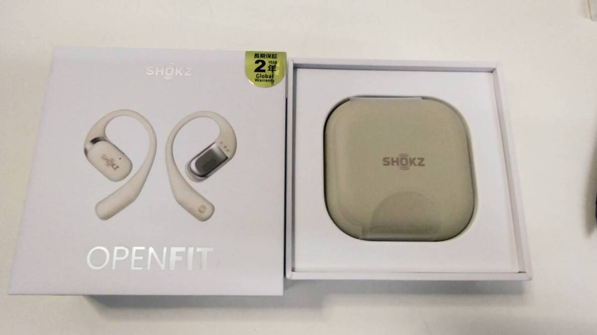 【動作品】SHOKZ OPENFIT T910 イヤホン_画像1