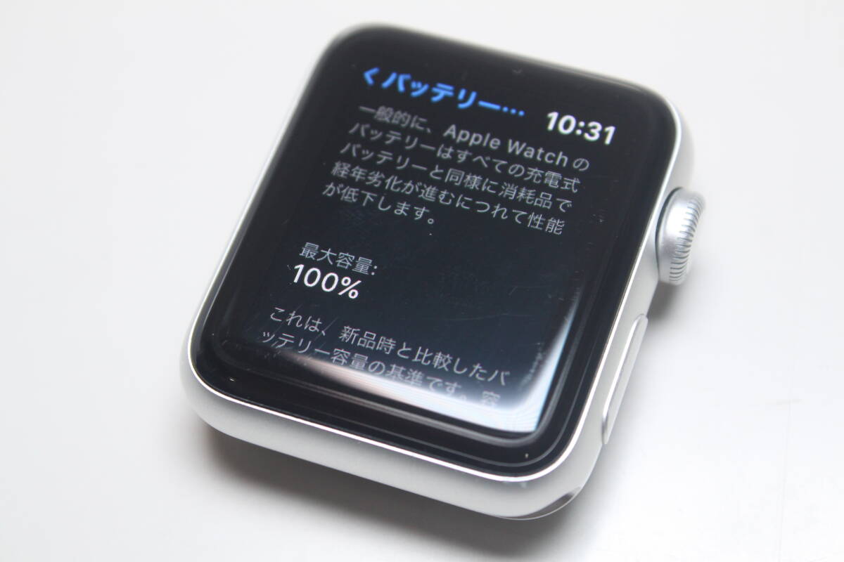Apple Watch Series 3/GPS/38mm/A1858〈MTEY2J/A〉⑤_画像8