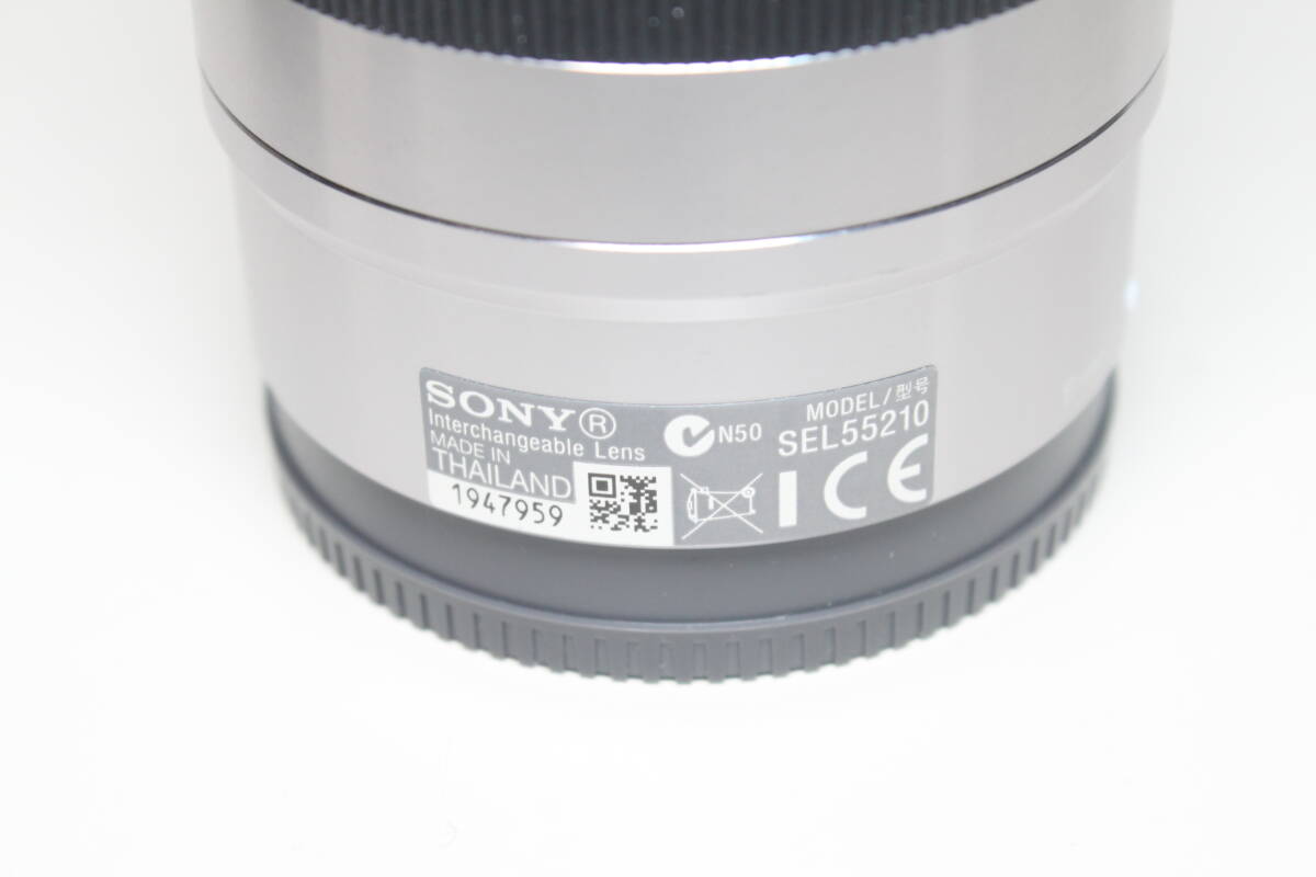 【ジャンク品】SONY/E 55-210mm F4.5-6.3 OSS/SEL55210/Eマウント用ズームレンズ ⑤_画像3