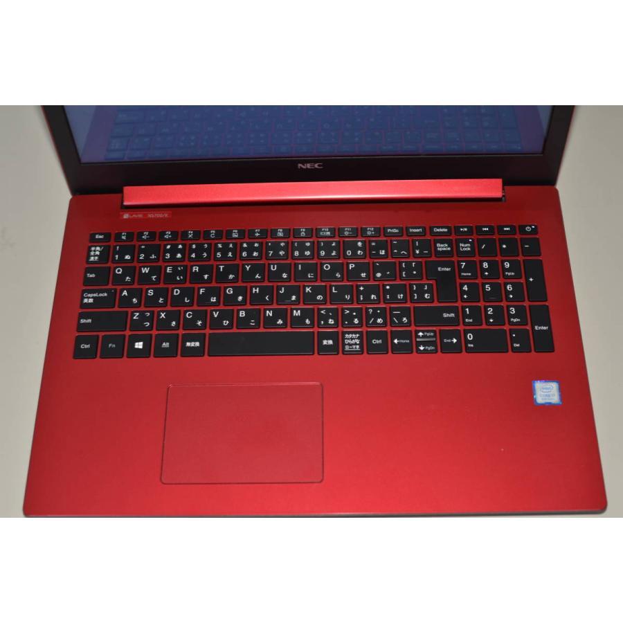 【中古良品】NEC/LAVIE〈NS700/K〉Win11/Intel Core i7-8550U/SSD512GB/メモリ8GB_画像5