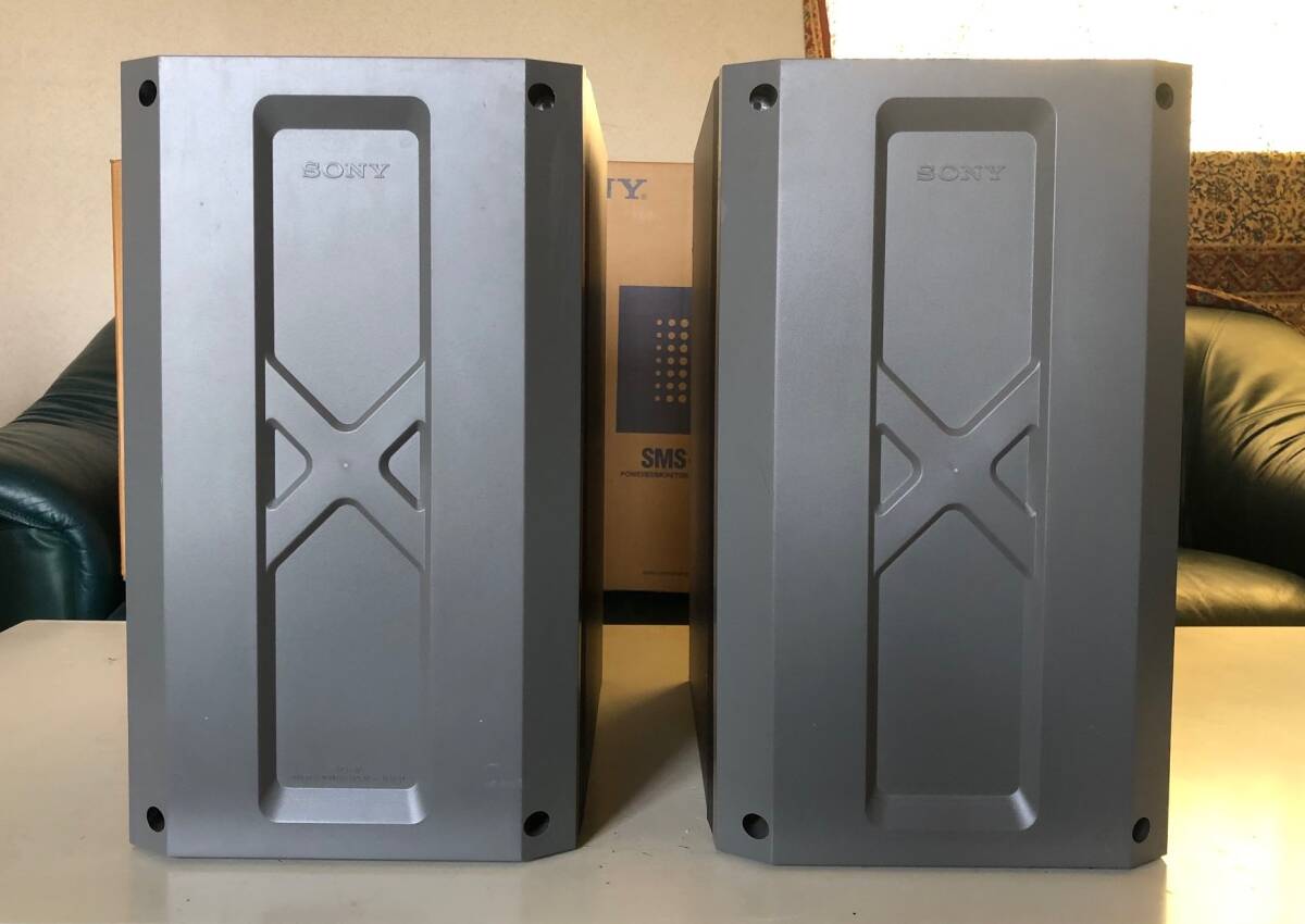 Yahoo!オークション - SONY パワードモニタースピーカー SMS-2P ペア Yahoo!オークション - SONY パワードモニタースピーカー SMS-2P ペア