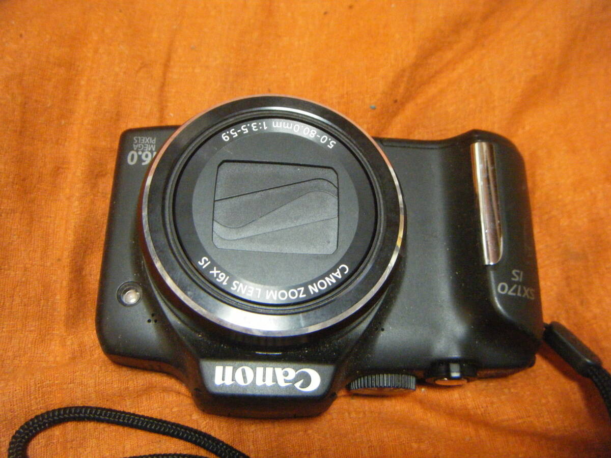●Canon キャノン PowerShot SX170 IS デジカメ デジタルカメラ 　ジャンク●_画像5