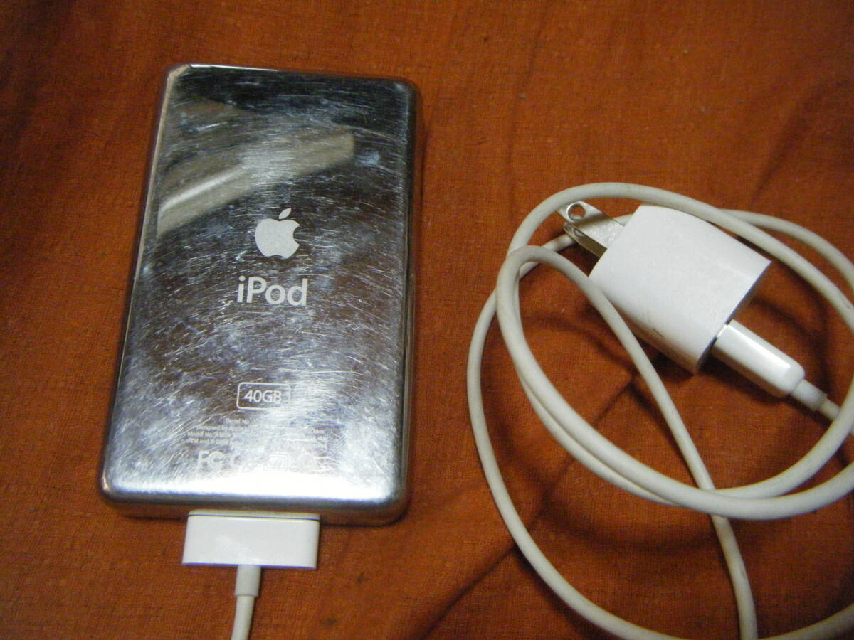 ●Apple iPod classic 40GB A1059　ジャンク●_画像4