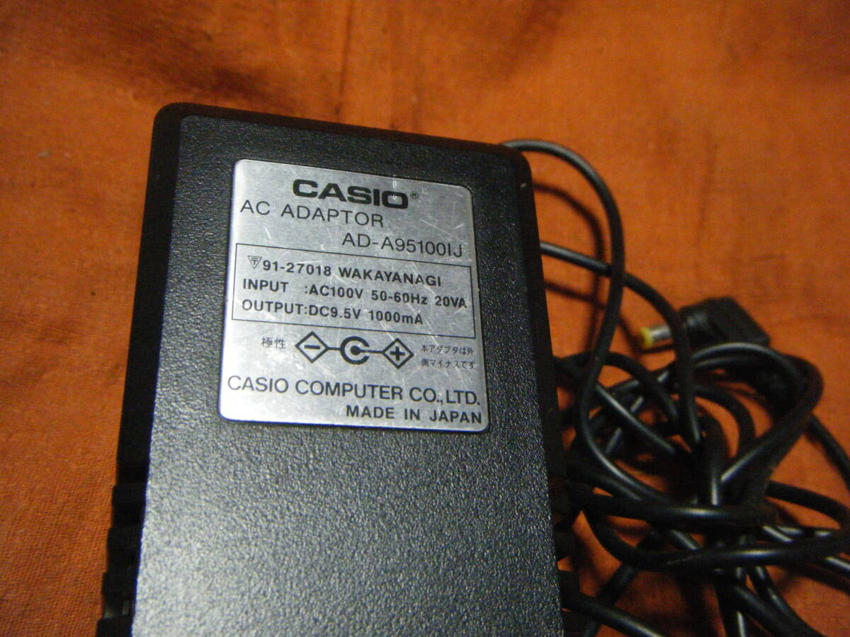 *CASIO Casio label lighter name Land for AC adaptor AD-A95100IJ *