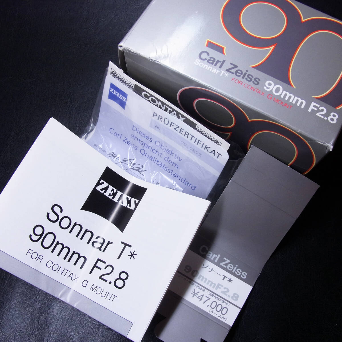 美品 Contax G1 ボディー Planar 2/45mm Sonnar 2.8/90mm レンズ2点 フラッシュ _画像8