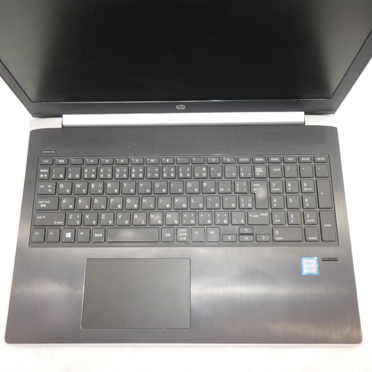 HP ProBook 450 G5 Core i3-7020U 2.3GHz/8GB/SSD256GB/15インチ/OS無/動作未確認【栃木出荷】_画像3