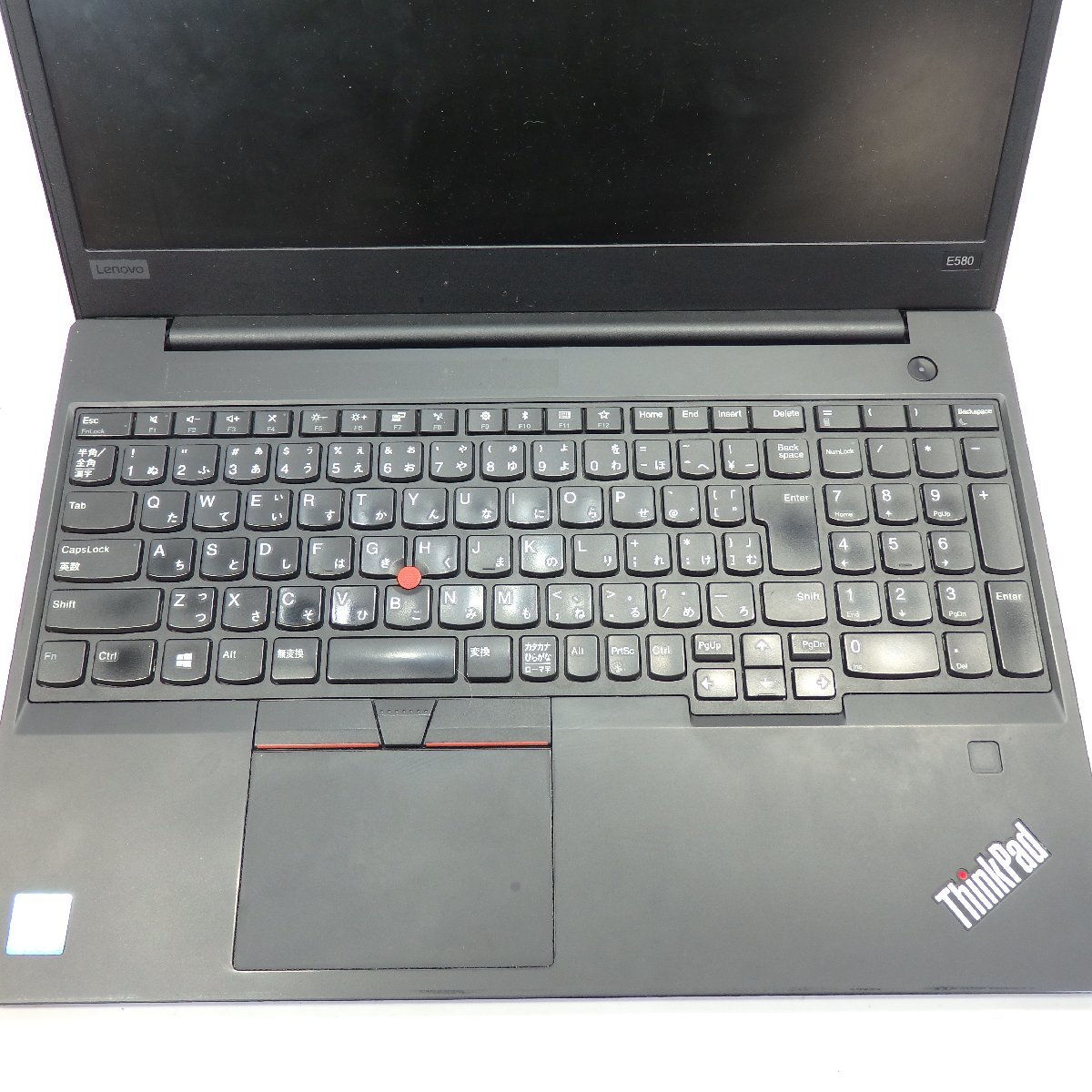 1円～【ジャンク】Lenovo ThinkPad E580 Core i5-8250U 1.6GHz/8GB/SSD256GB/15インチ/OS無【栃木出荷】の画像6