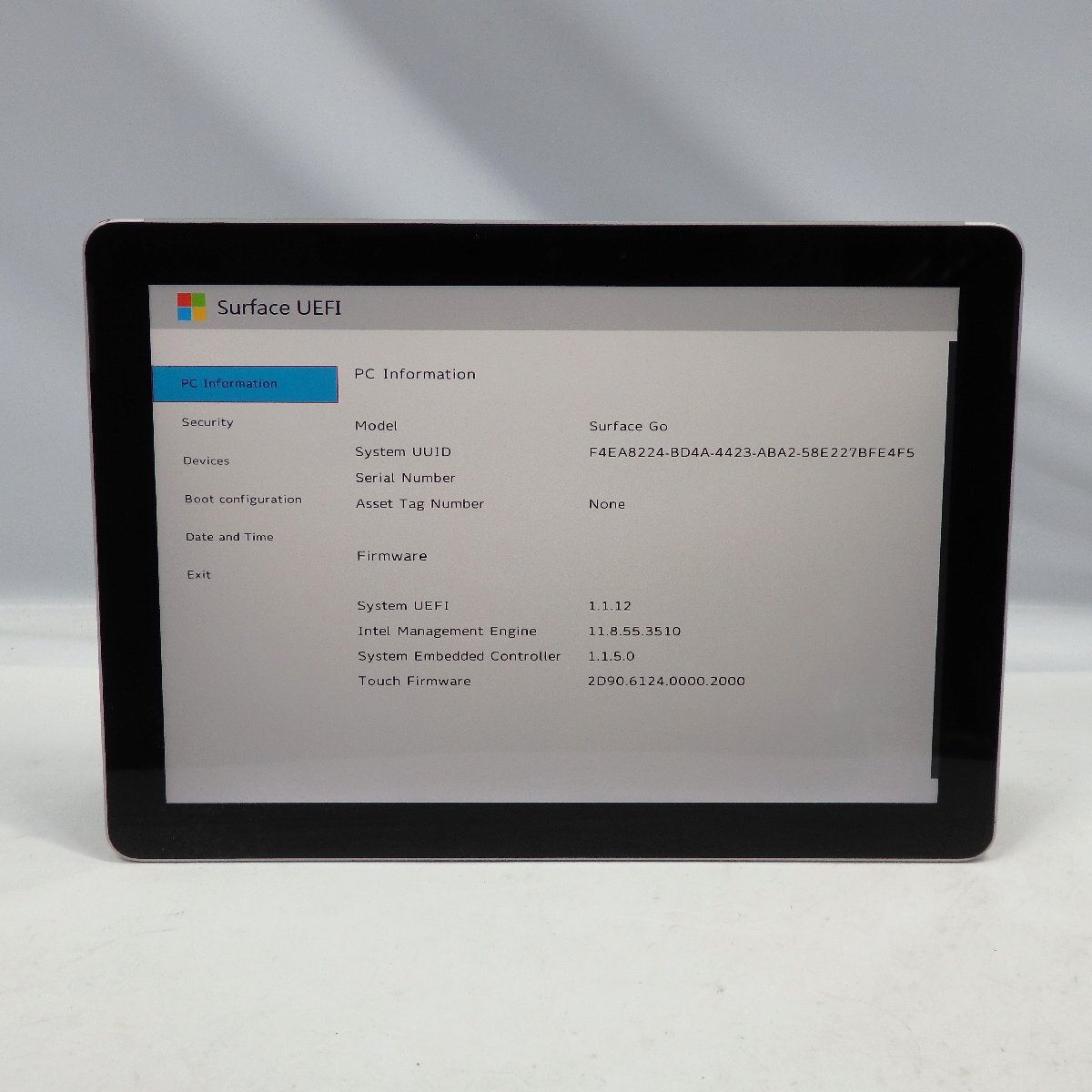  Microsoft Surface Go with LTE Advanced 1825 Pentium 4415Y 1.6GHz/8GB/SSD128GB/10 дюймовый /OS нет / работоспособность не проверялась [ Tochigi отгрузка ]