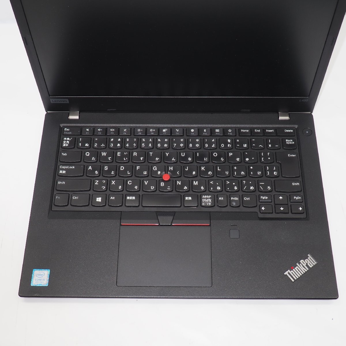 Lenovo ThinkPad L480 Core i5-8250U 1.6GHz/8GB/SSD256GB/14インチ/OS無/動作未確認【栃木出荷】_画像3