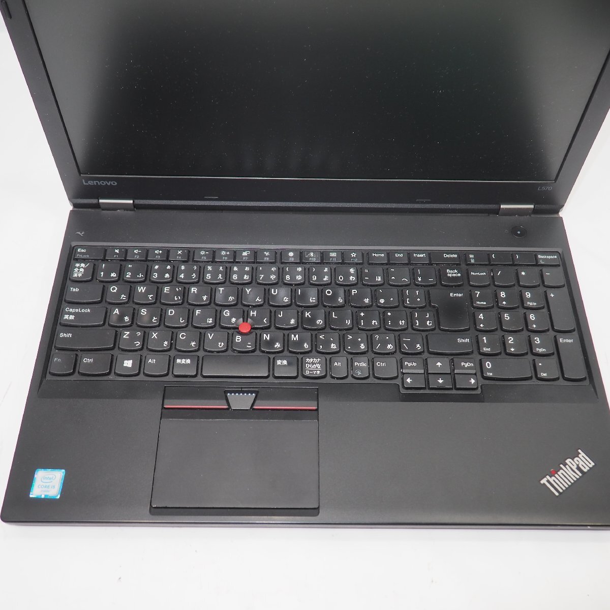 Lenovo ThinkPad L570 Core i5-6200U 2.3GHz/4GB/HDD500GB/DVD/15インチ/OS無/動作未確認【栃木出荷】_画像3