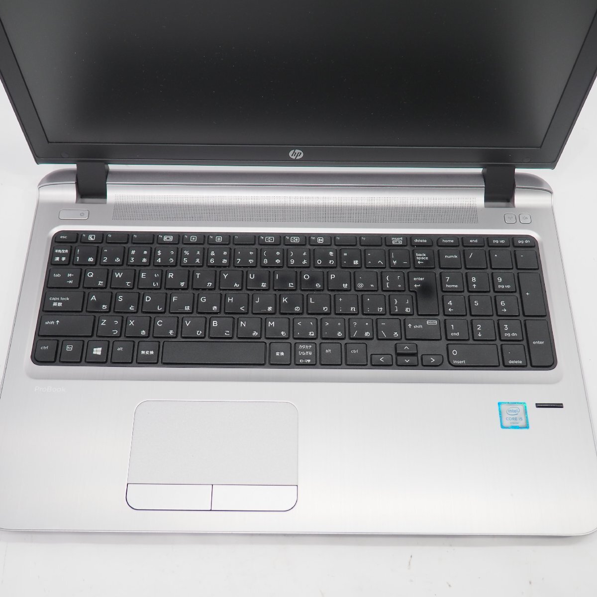 HP ProBook 450 G3 Core i5-6200U 2.3GHz/4GB/HDD500GB/DVD/15インチ/OS無/動作未確認【栃木出荷】_画像3