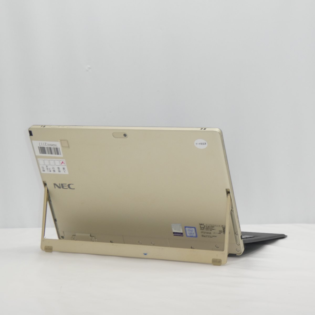 【ジャンク】NEC VersaPro VK112S-5 Core i5-7Y54 1.2GHz/8GB/SSD128GB/12インチ/OS無【栃木出荷】_画像2