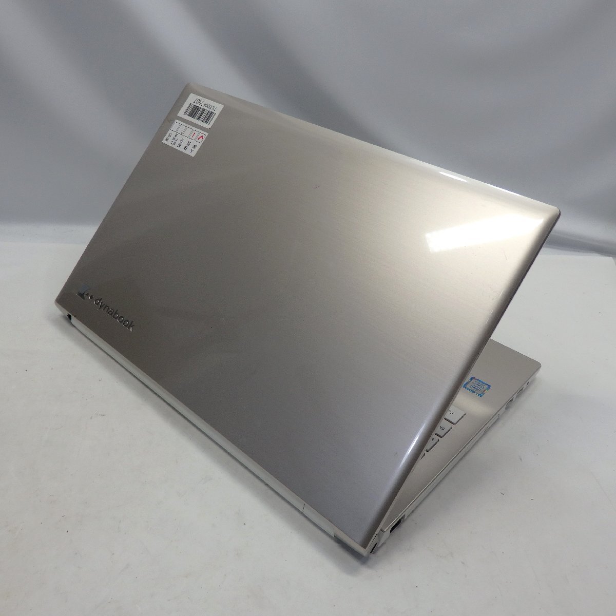 1円～ TOSHIBA DynaBook T65/HG Core i7-8550U 1.8GHz/4GB/HDD1TB/DVDマルチ/15インチ/OS無/動作未確認/AC無【栃木出荷】_画像3