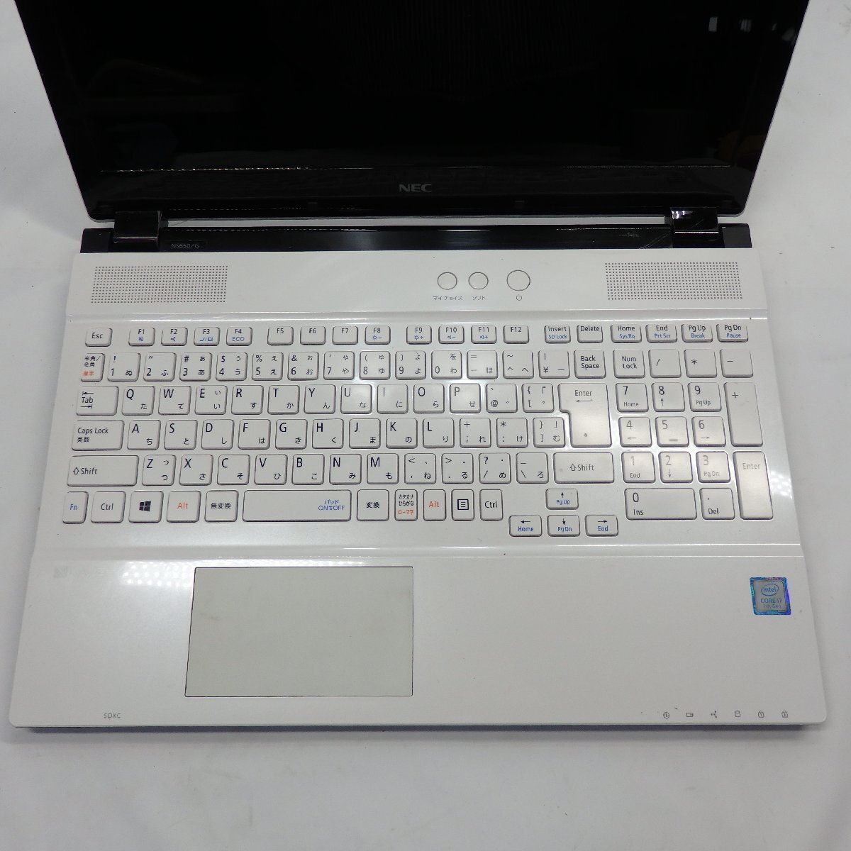 1円～ NEC Lavie NS650/G Core i7-7500U 2.7GHz/4GB/HDD1TB/DVDマルチ/15インチ/OS無/動作未確認【栃木出荷】_画像3