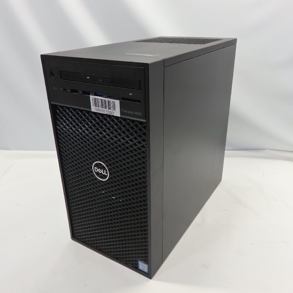 DELL Precision 3630 Tower Xeon E-2124 3.3GHz/16GB/HDD1TB+SSD512GB/DVDマルチ/OS無/動作未確認/Quadro P1000【同梱不可】_画像1