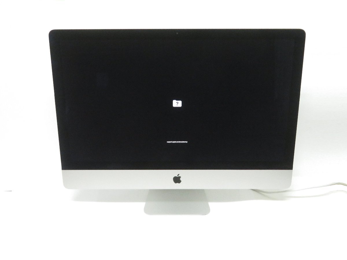 1 jpy ~Apple iMac Retina 5K 27 -inch 2017 Core i5-7500 3.4GHz/16GB/SSD28GB+HDD1TB/OS less / operation not yet verification [ including in a package un- possible ]